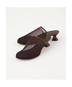 23SS Whim Gazette ウィムガゼット スクエアミュール シューズ Amazon | [Whim Gazette] [ウィムガゼット] 【Hoaw.】メッシュ